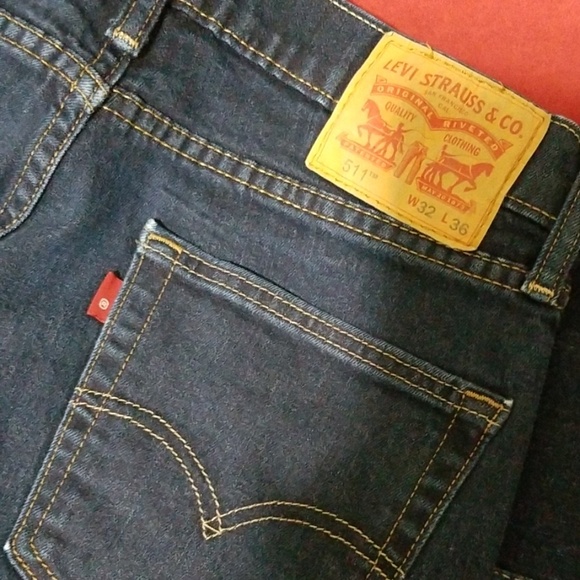 Levi's 511 Straight Leg Jean's Tall - Picture 2 of 2